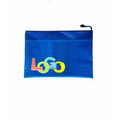 PVC File Zipper Bag with Mesh Interlayer/Pencil Case /Document Folder